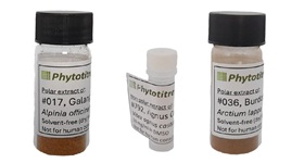 Individual extracts from the Phytotitre natural extract library
